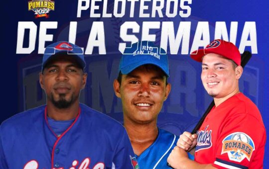 Deyner Ocampo, Joseph y Ortiz peloteros de la semana