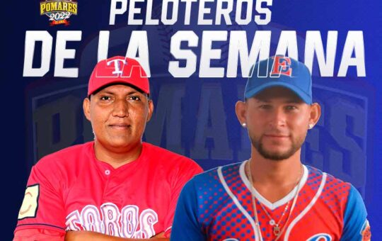Jeyner Urrita e Iván Hernández peloteros de la semana 14